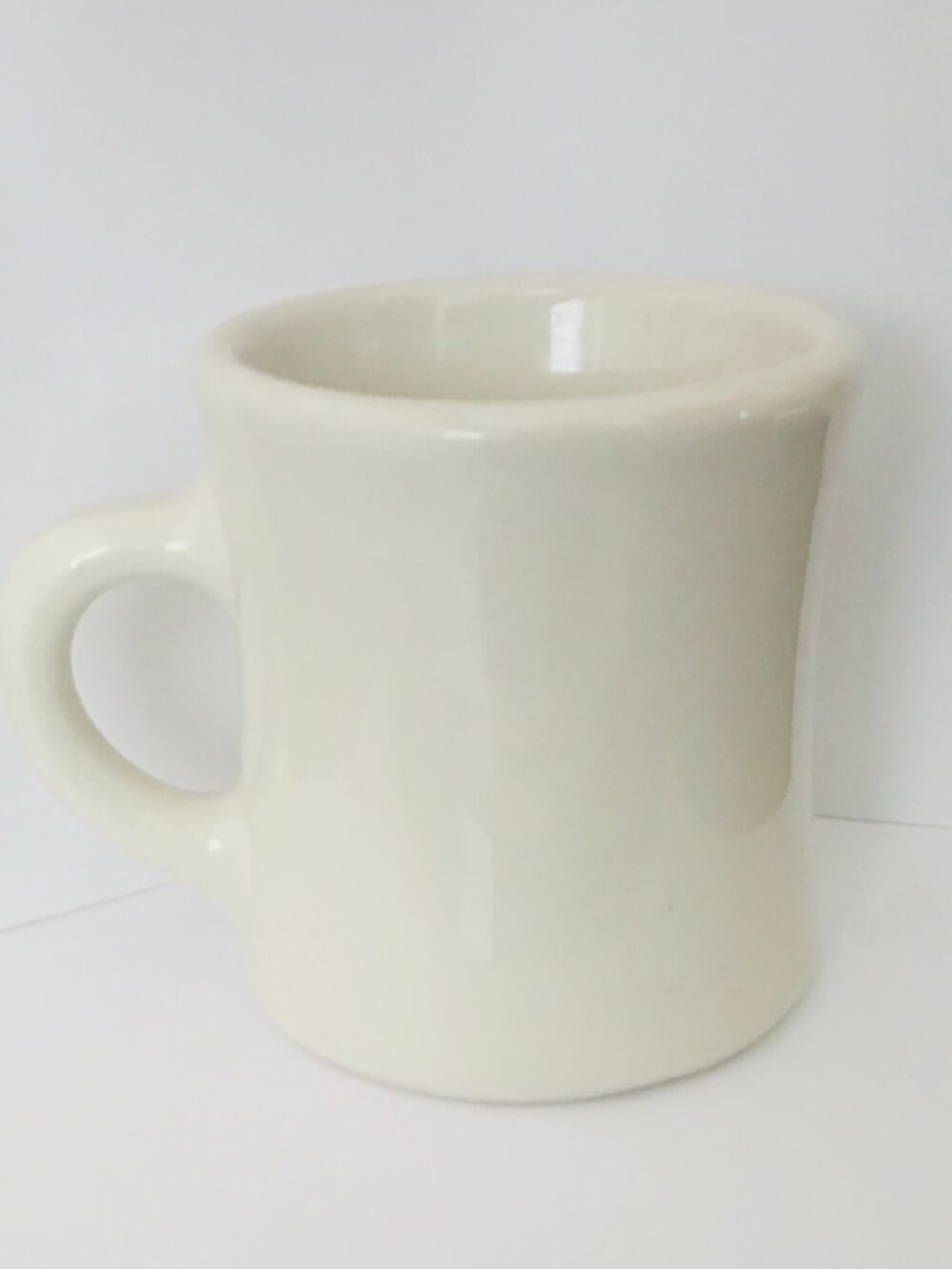 Vintage Victor Mug Heavy Restaurant Ware USA White